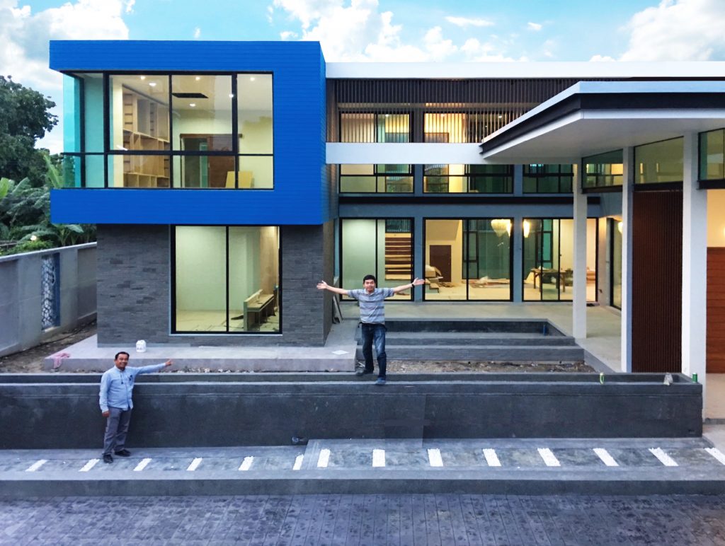 บ้านพักอาศัย คุณปารเมษฐ์ จิรัสย์โสภณ