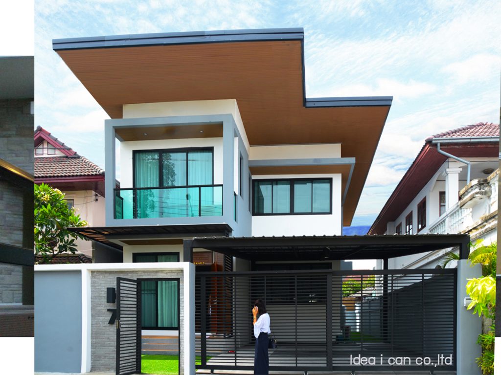 บ้านพักอาศัย คุณบอย พสิษฐ ตั้งไพฑูรย์สกุล