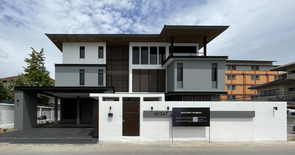 บ้านพักอาศัย 3 ชั้น