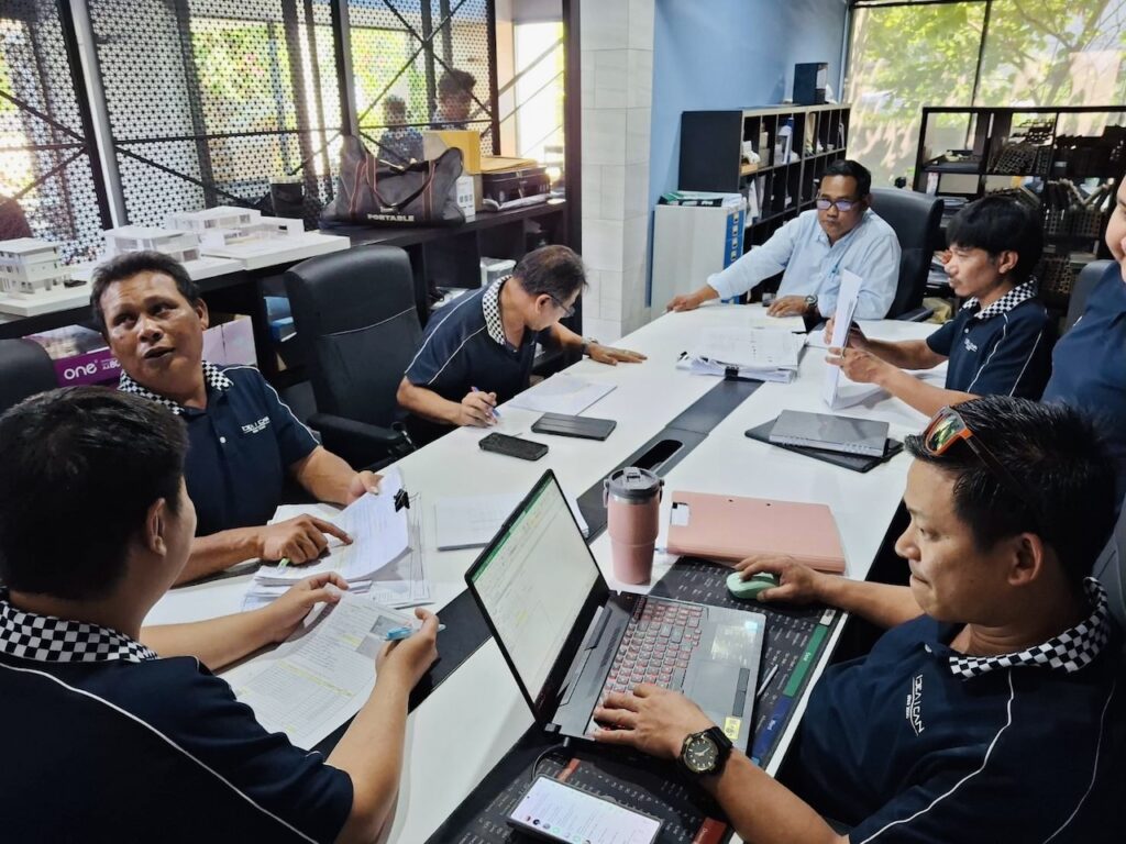 การอบรม เรื่อง การเขียน PO และ การสรรหาช่างผู้รับเหมา