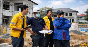 บริษัทมีนโยบายรับเหมาก่อสร้างทั้งของ แรงงาน ค่าดำเนินการ