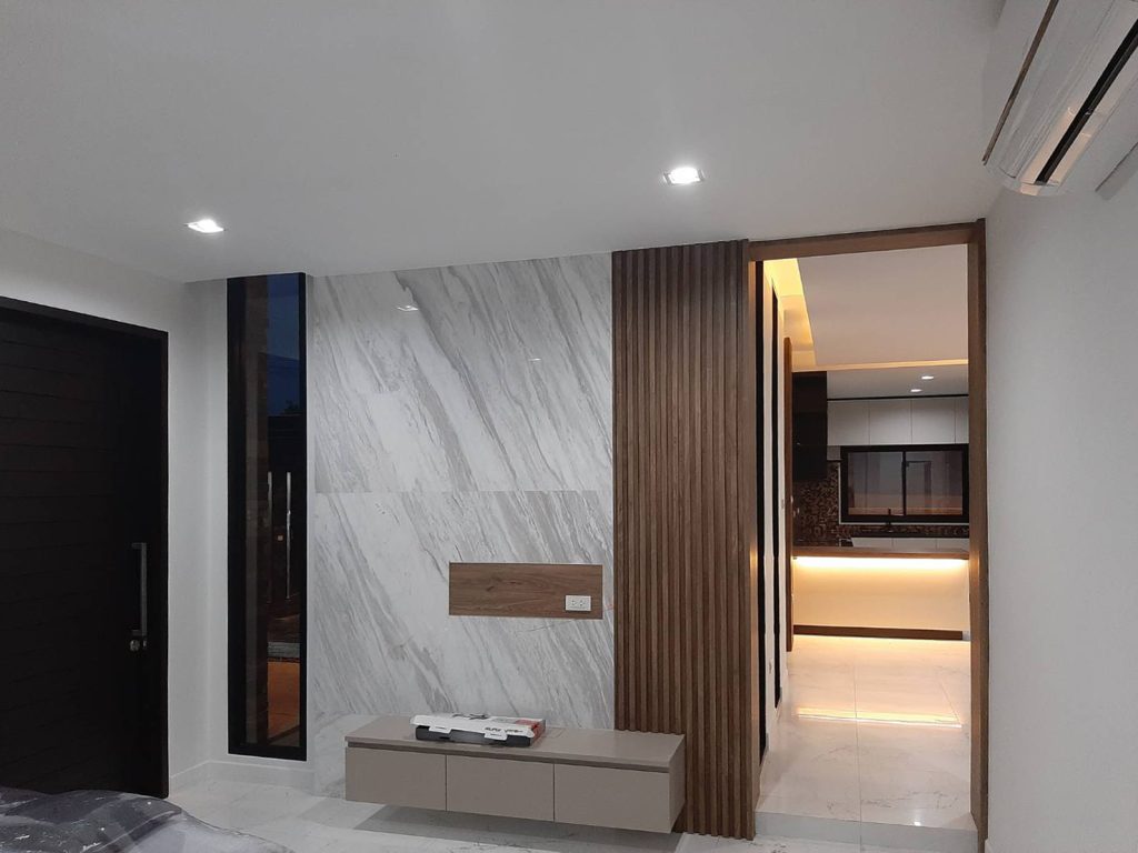 งานตกแต่ง บ้านพักอาศัยสไตล์รีสอร์ท ลพบุรี