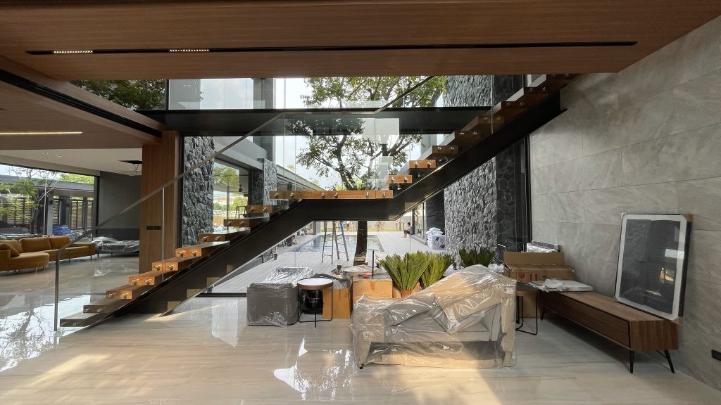 งานตกแต่งบ้านพักอาศัย คุณสุวิน