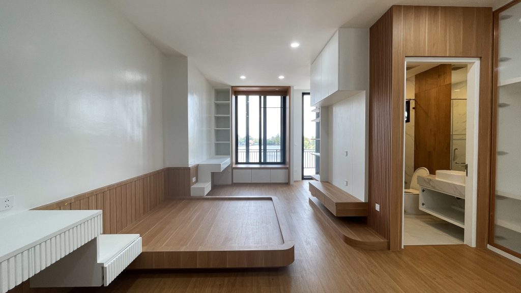 บ้านพักอาศัยสไตล์นอร์ดิก ตกแต่งภายใน