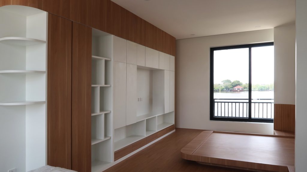 บ้านพักอาศัยสไตล์นอร์ดิก ตกแต่งภายใน